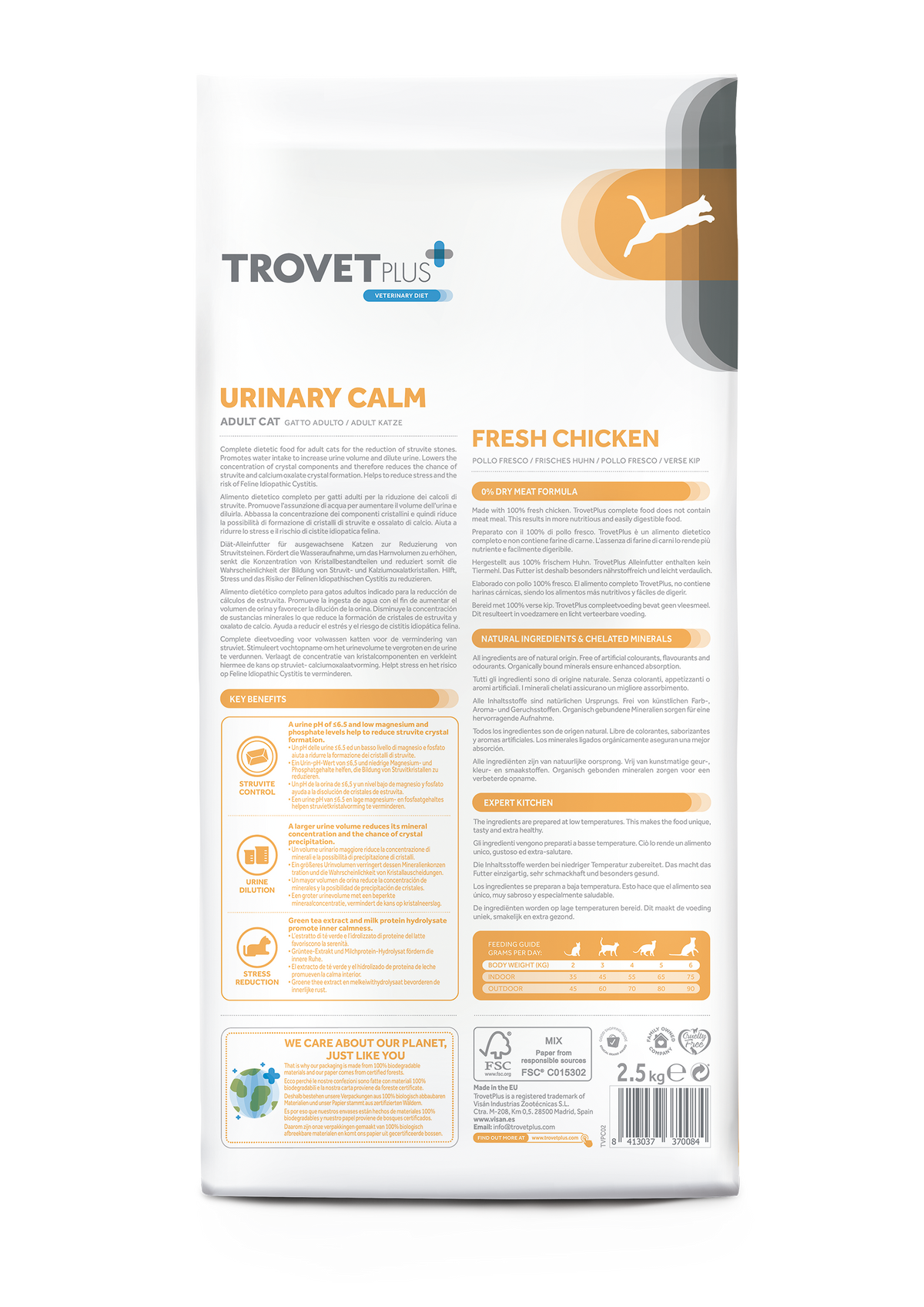 Urinary Calm - Pollo fresco - Gatto adulto