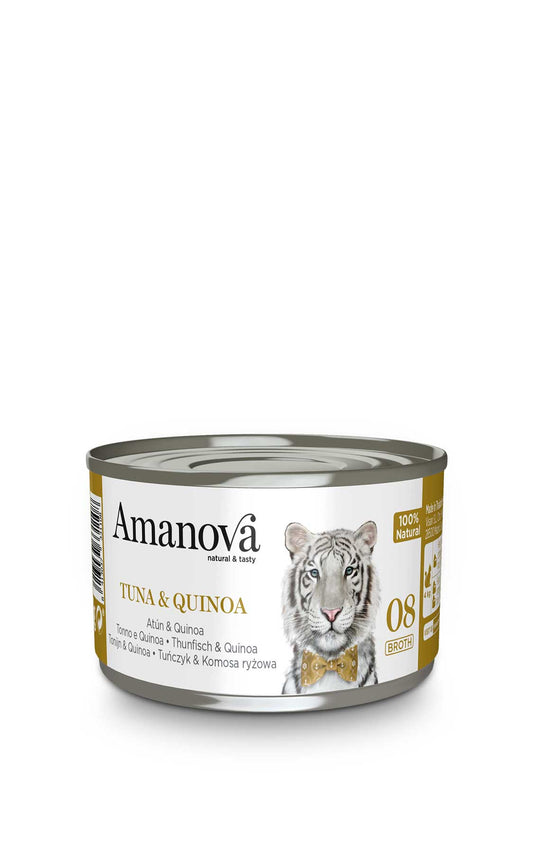 08 In brodo - Tonno & quinoa - 4 x 70g