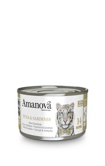 14 In gelatina - Tonno & Sardine - 4 x 70g