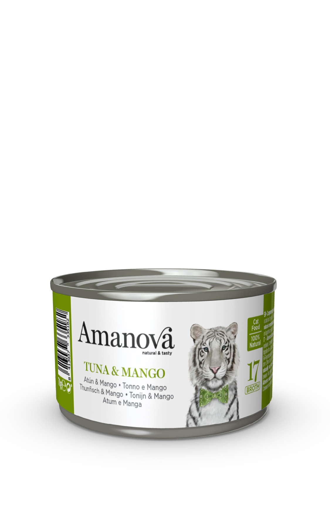 17 In brodo - Tonno e Mango - 4 x 70g