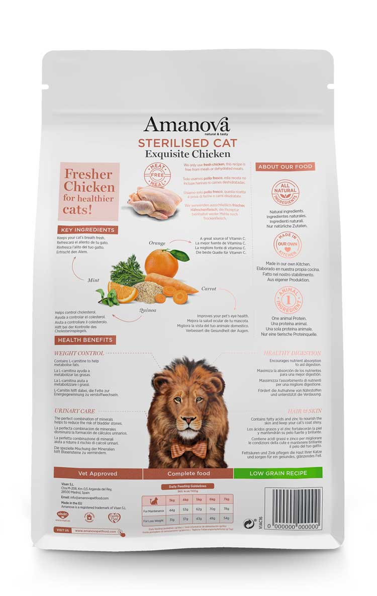 Sterilised Cat - Exquisite Chicken - Pollo fresco