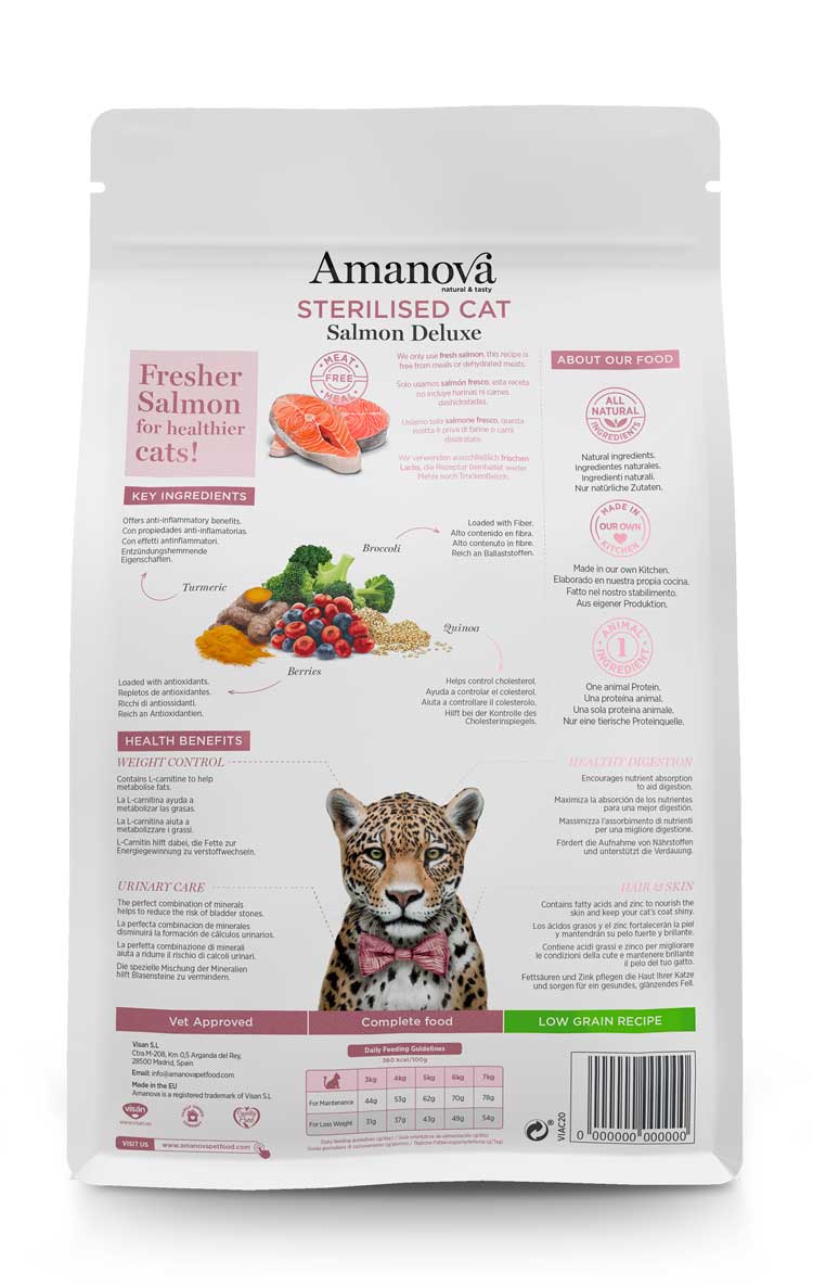 Sterilised Cat - Salmon Deluxe - Salmone fresco