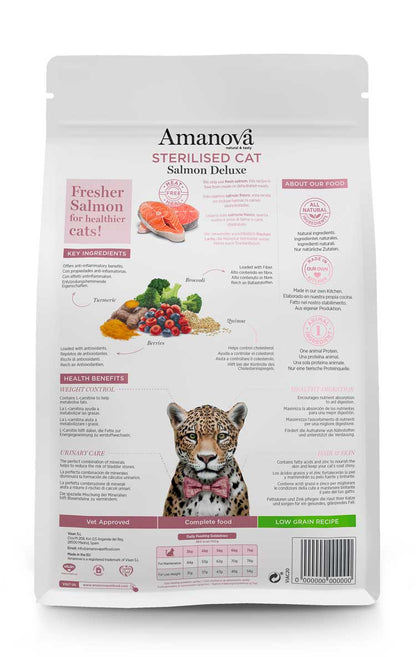 Sterilised Cat - Salmon Deluxe - Salmone fresco