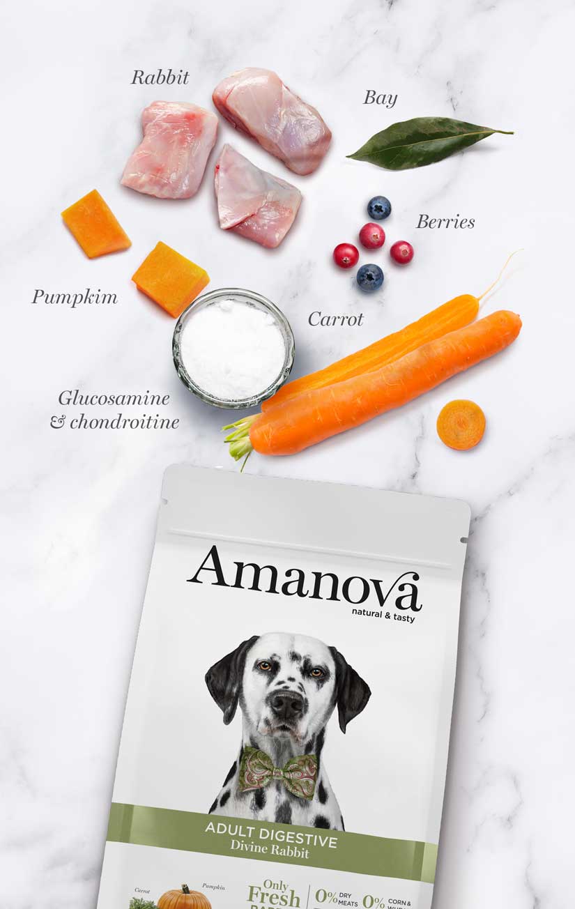 Adult digestive - Divine rabbit - Coniglio fresco