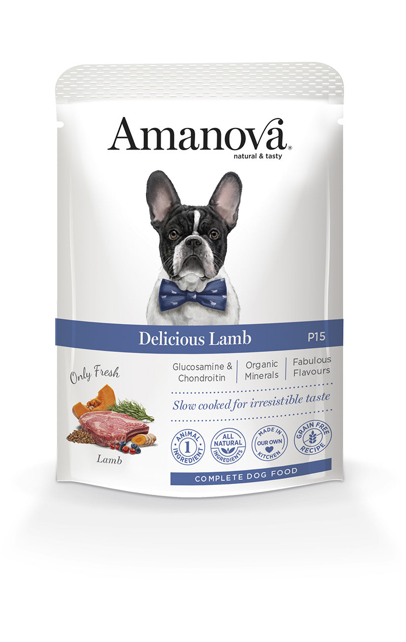 P15 Adult Dog - Delicious lamb - Cibo umido