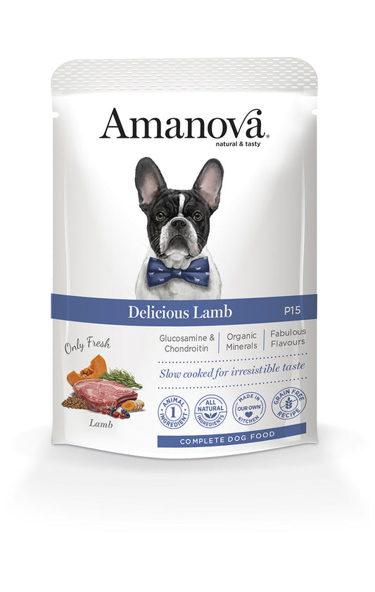 P15 Adult Dog - Delicious lamb - Cibo umido