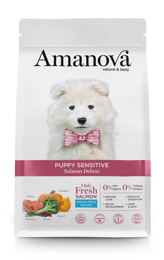 Puppy sensitive - Salmon Deluxe - Salmone fresco