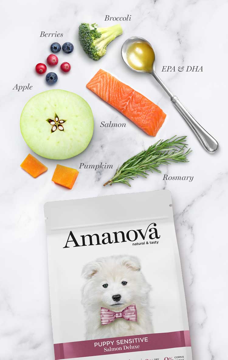 Puppy sensitive - Salmon Deluxe - Salmone fresco
