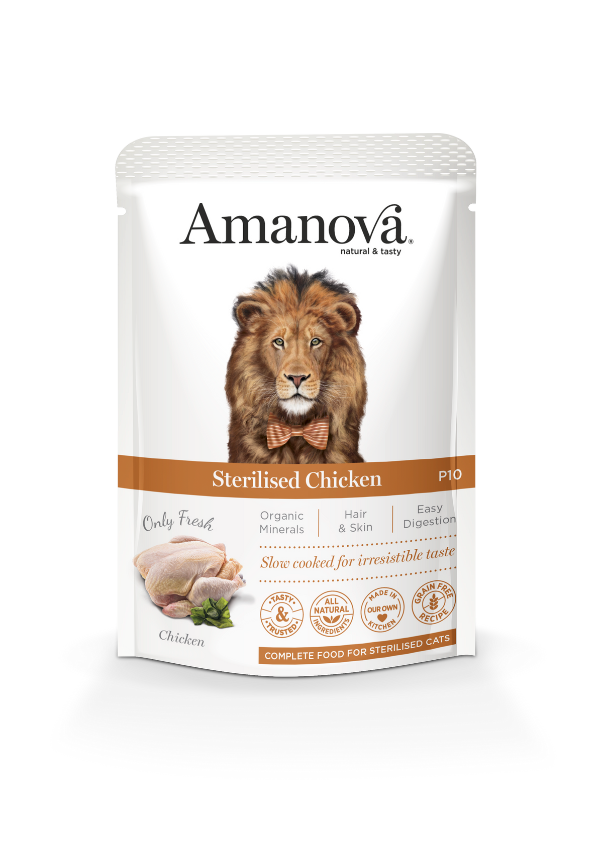 Sterilised Cat Fresh Chicken - Pollo fresco in umido - 12x85g