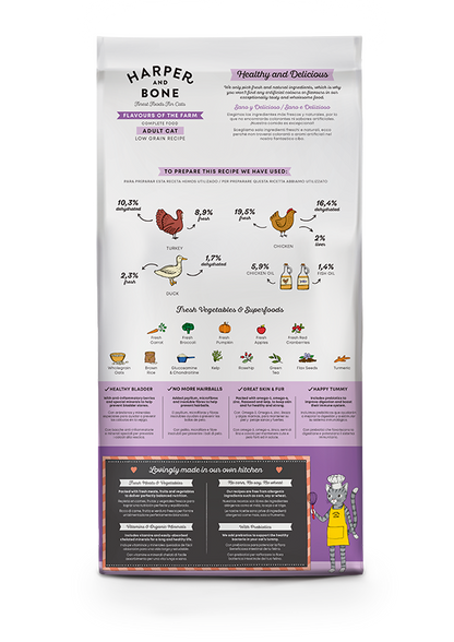Adult Cat - Flavours of the farm -  Anatra, pollo e tacchino