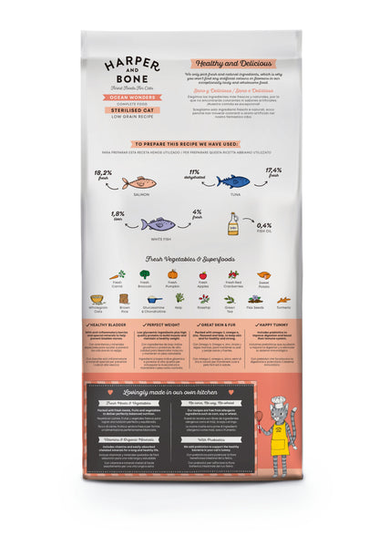 Sterilised cat - Ocean wonders - Tonno, pesce bianco e salmone