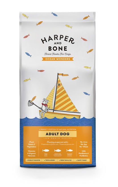 Adult dog - Ocean wonders - Tonno, pesce e salmone