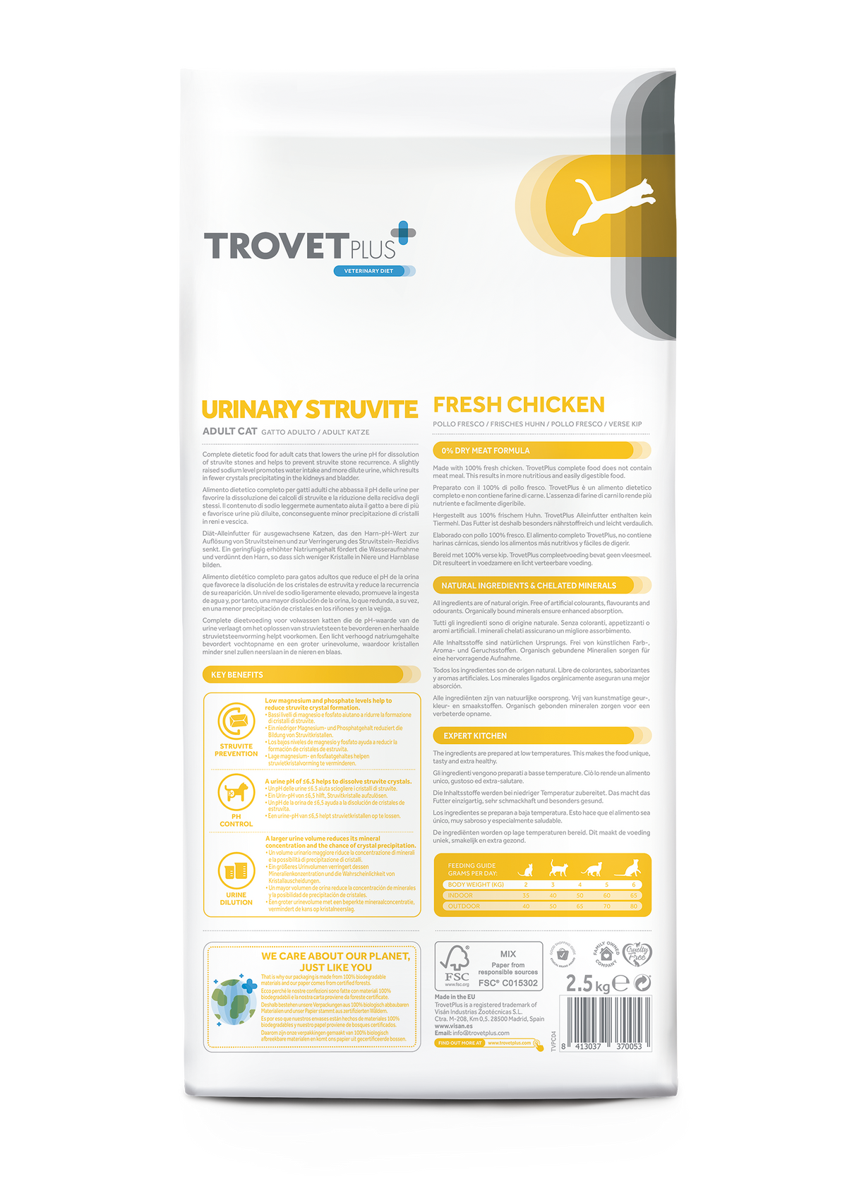 Urinary Struvite - Pollo fresco - Gatto adulto