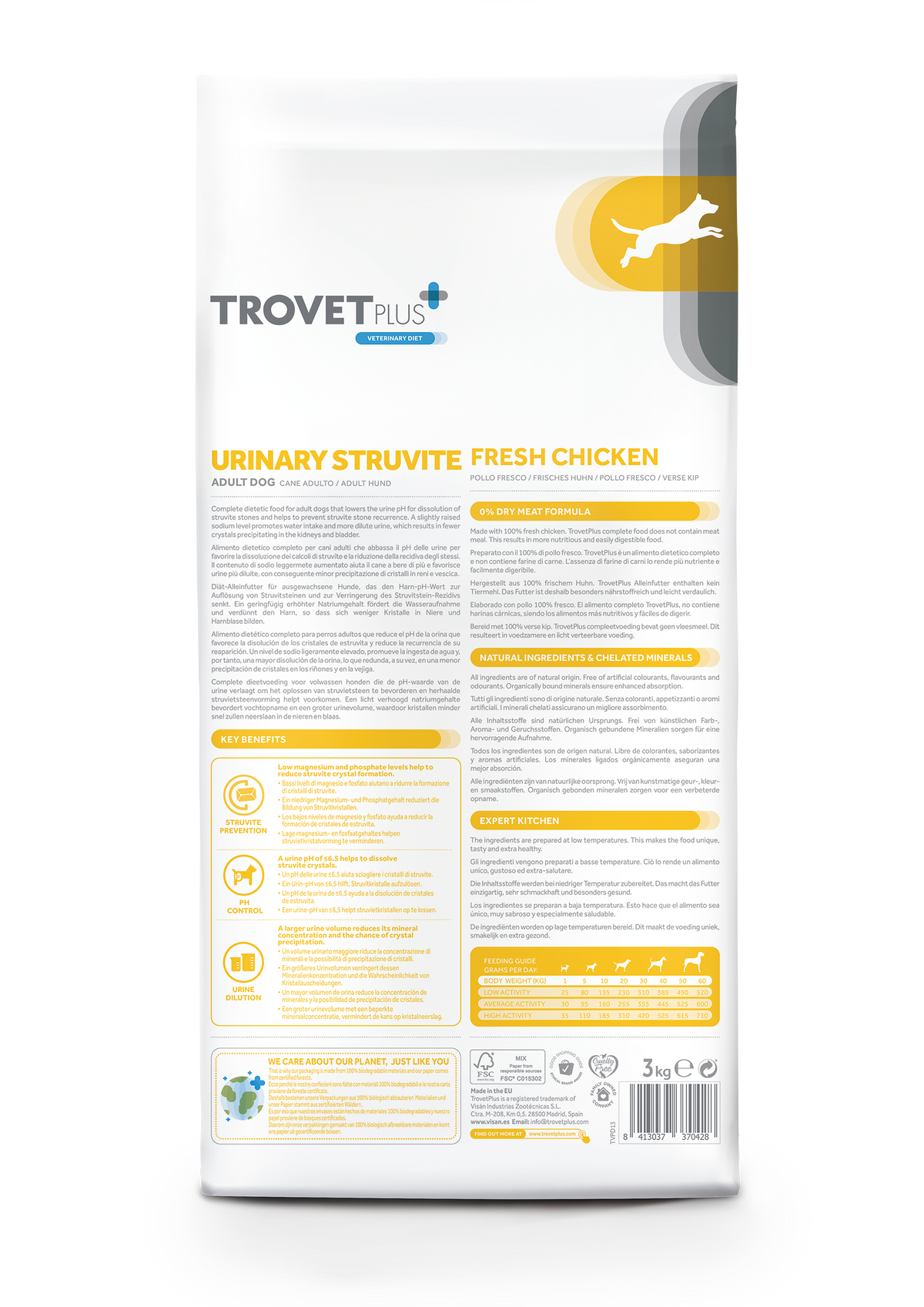 Urinary Struvite - Pollo fresco - Cane adulto