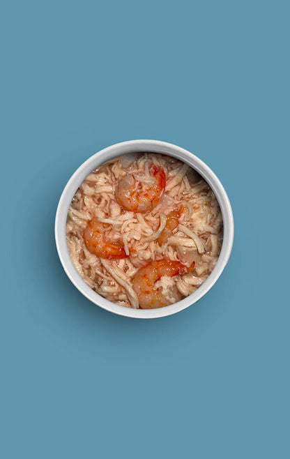 20 In brodo - Pollo e Gamberi - 4 x 70g
