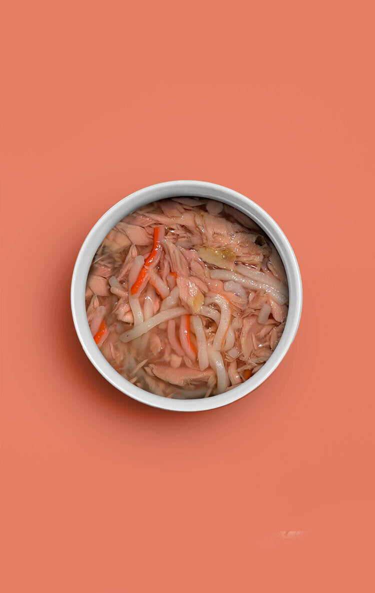 18 In brodo - Tonno e Surimi - 4 x 70g