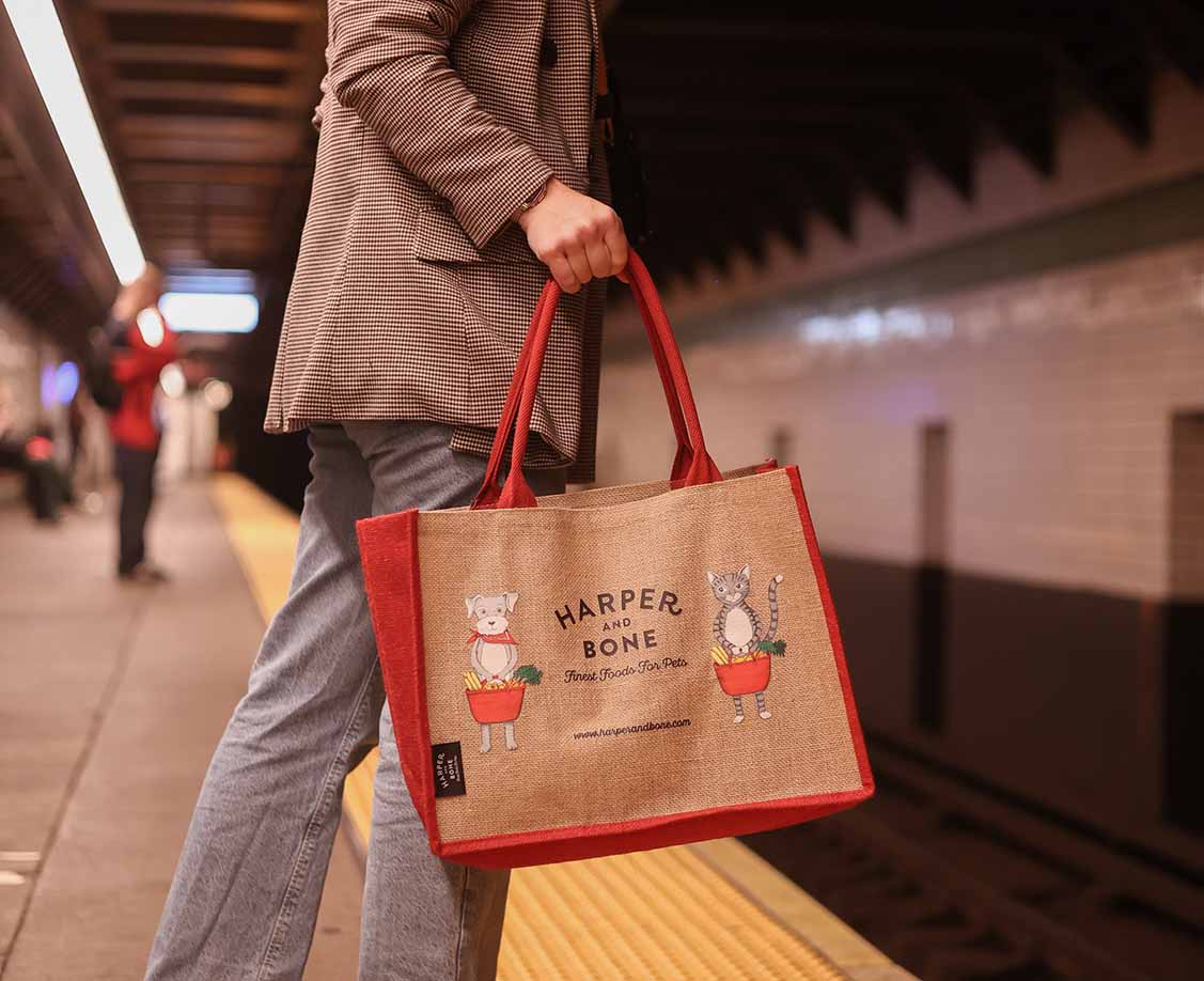 Harper & Bone - Borsa eco-friendly in yuta