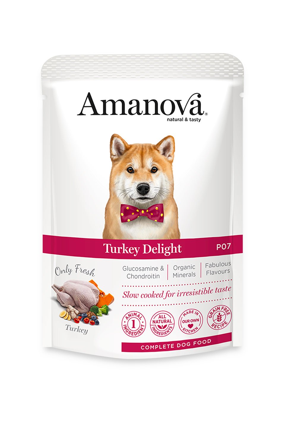 Turkey Delight - Tacchino fresco - alimento umido